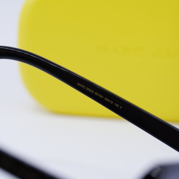 Marc Jacobs MARC 555/S 0807 9O Cat Eye Sunglasses - Black\Gray Gradient - Picture 7 of 10